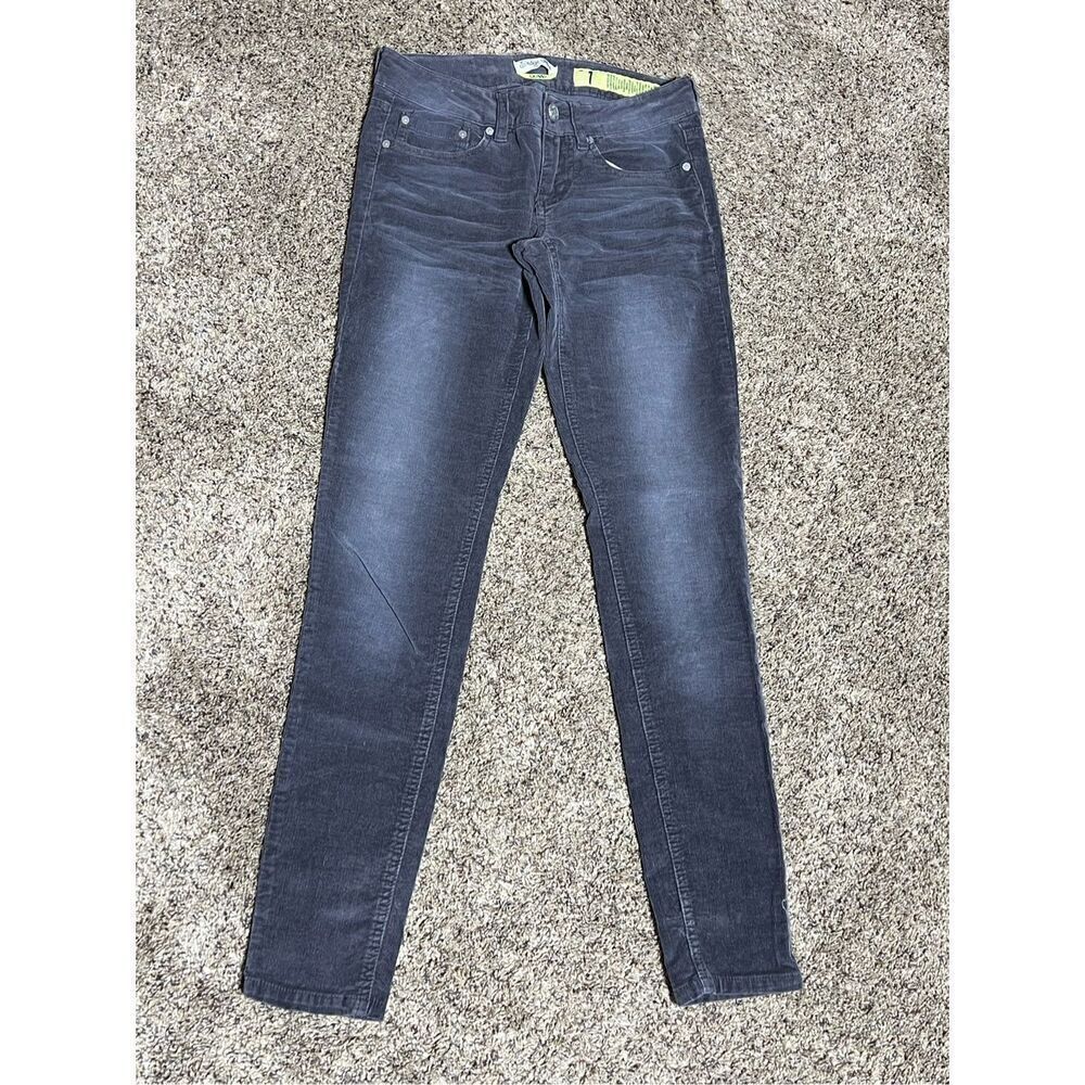 Indigo Rein Low Rise Skinny Leg Corduroy Pants Size 1